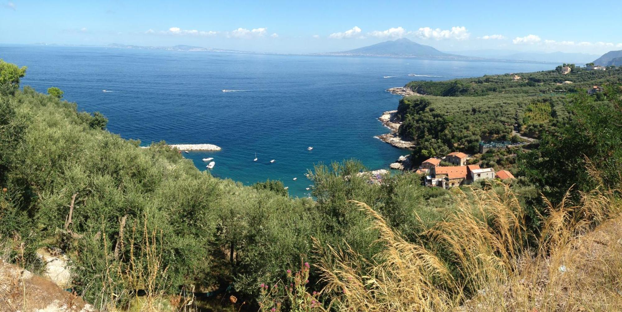 Bilocale Panoramico “Lo Sguardo” Apartment Massa Lubrense Bagian luar foto