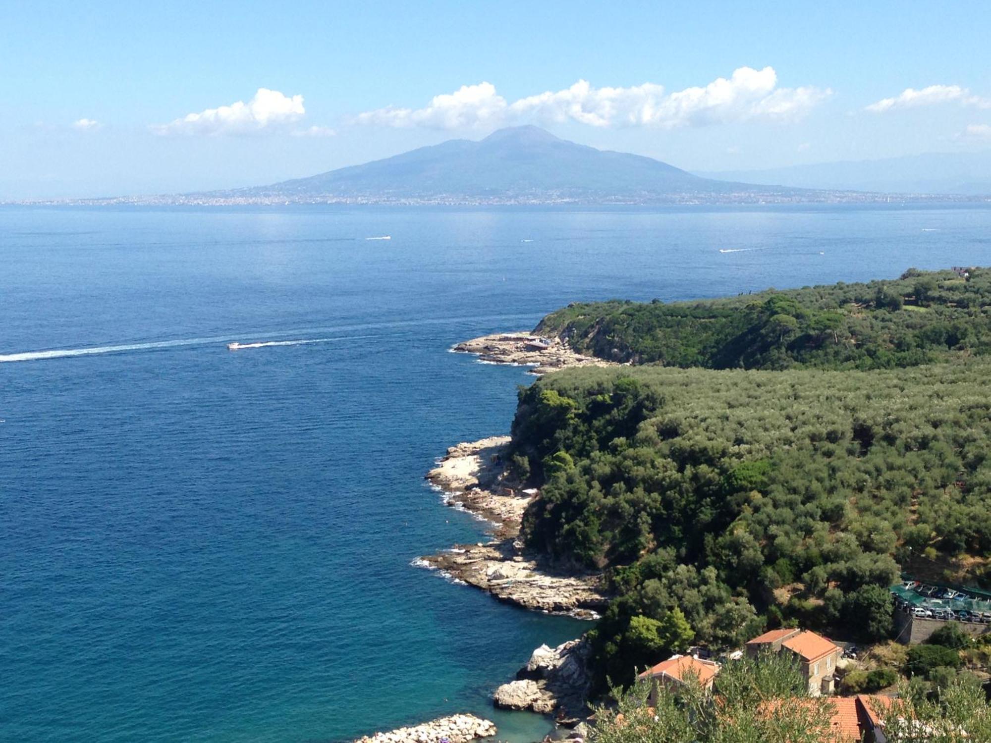 Bilocale Panoramico “Lo Sguardo” Apartment Massa Lubrense Bagian luar foto