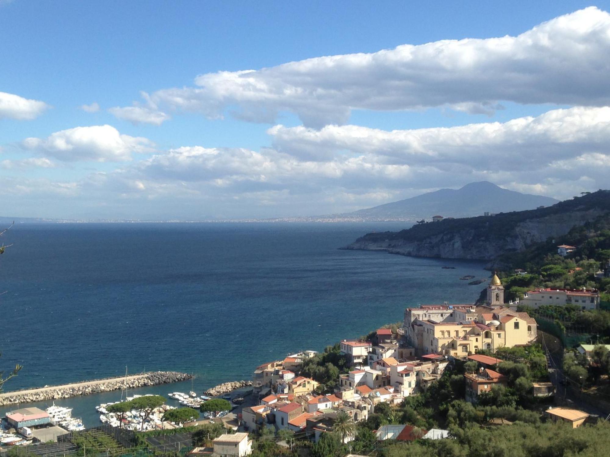 Bilocale Panoramico “Lo Sguardo” Apartment Massa Lubrense Bagian luar foto